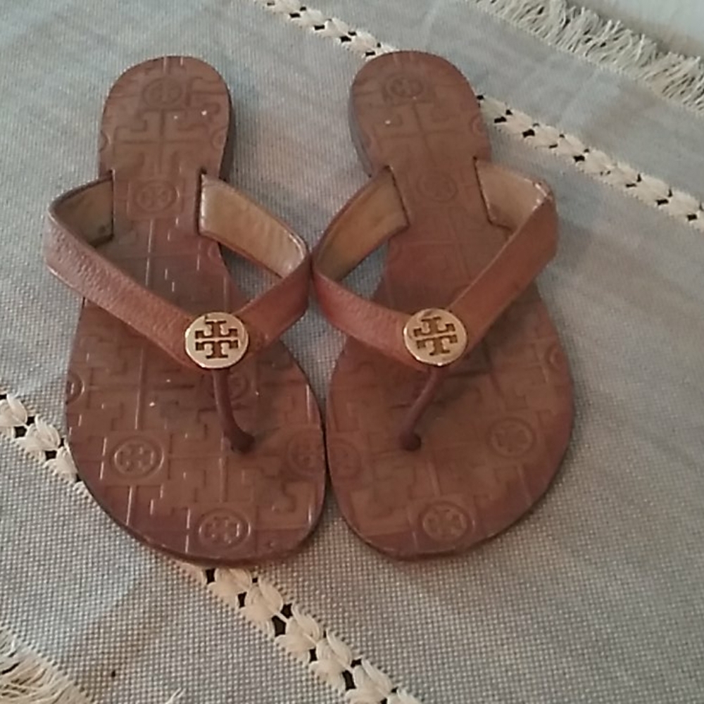 Tory burch sandles Fair condition